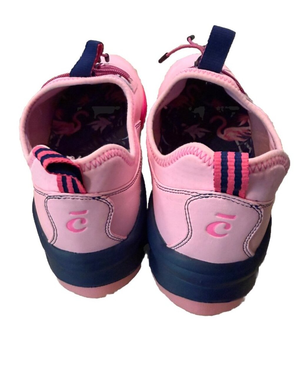 Clove Miami Night Flamingo Nursing Shoes Pink Sneakers  Size W10.5 M9 NEW!! - Picture 4 of 7